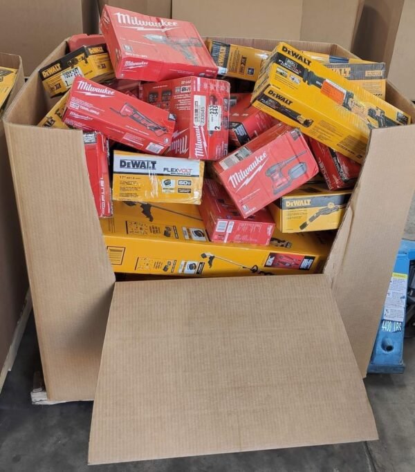 50941 Mixed DeWalt & Milwaukee Tool Truckload